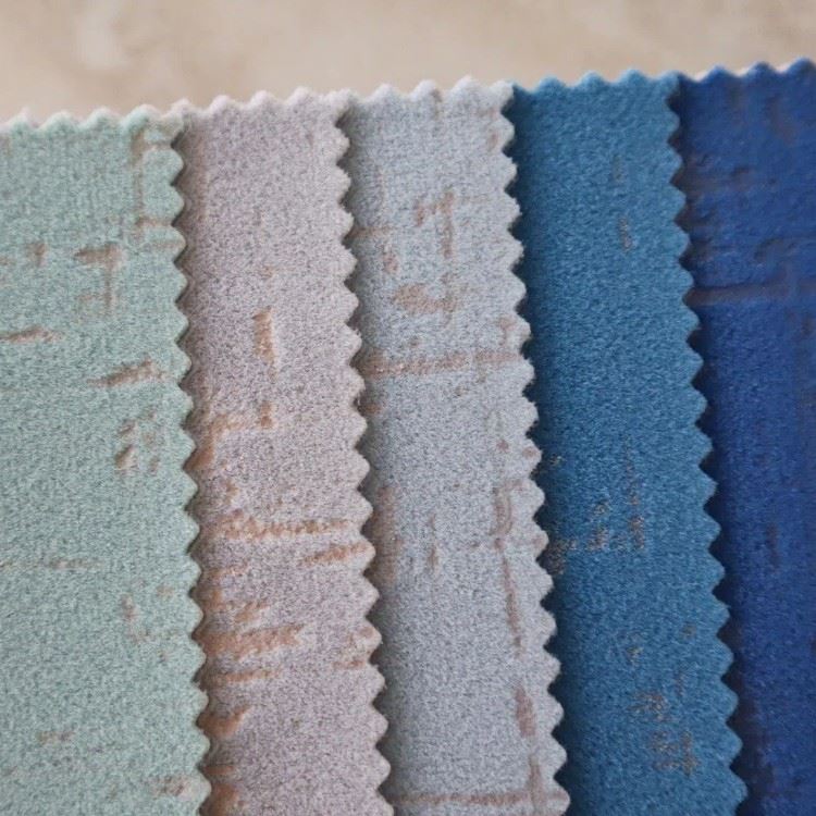 3D Embossed Matte Mosha Velvet Upholstery Fabric price